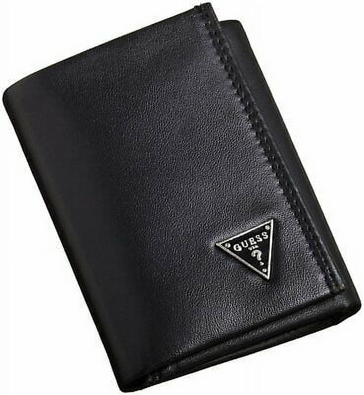 Guess Leather Wallet in Gray for Men
