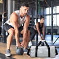thumbnail image 1 of Men's Gym Bag, InsCrazy Travel Duffel Bag Sports Tote Gym Bag Shoulder Weeken Overnight Bag Wet Dry Separation Fitness Bag HandHeld OneShoulder Yoga Exercise, 1 of 6