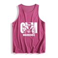 thumbnail image 1 of Men's Gym Warriors Graphic Tank Top - Muscle Print Fitness Sleeveless Shirt, 1 of 5