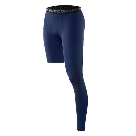 Men's Gym Workout Pants Slim Fit Performance Training Tights for Basketball Running Yoga Sports Activewear