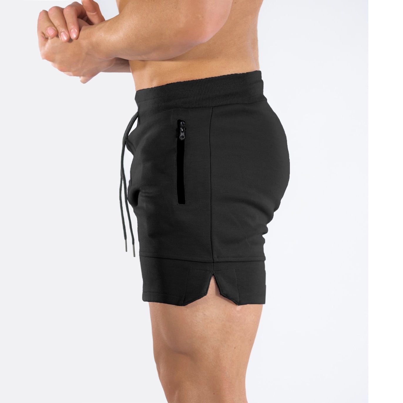Men's Gym Workout Shorts Athletic Training Shorts Fitted Weightlifting