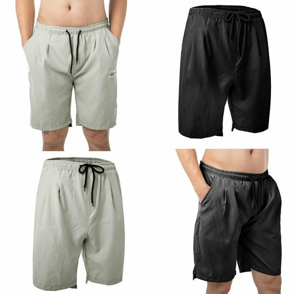 Men's Gym Workout Shorts Quick Dry Bodybuilding Weightlifting Pants Training Running Jogger with Pockets