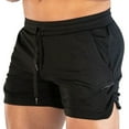 thumbnail image 1 of Men's Gym Workout Shorts Running Lightweight Athletic Short Pants Linerless Bodybuilding Athletic Shorts, 1 of 2