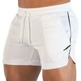 thumbnail image 1 of Men's Gym Workout Shorts Running Lightweight Athletic Short Pants Linerless Bodybuilding Athletic Shorts, 1 of 2