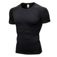 thumbnail image 1 of Men's Gym Workout T-shirt Quick Dry Fitness Tee Activewear Tops, 1 of 2