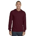 thumbnail image 1 of Men's HD Cotton Jersey Hooded T-Shirt - MAROON - M, 1 of 2