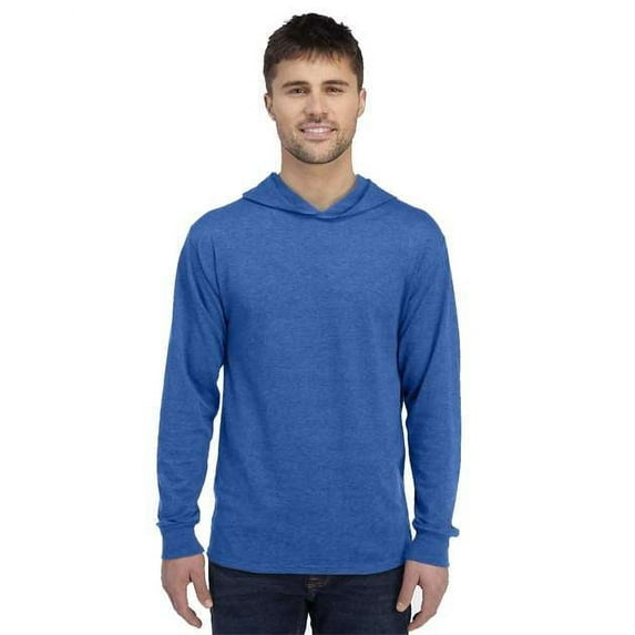 Men's HD Cotton Jersey Hooded T-Shirt - RETRO HTH ROYAL - 3XL