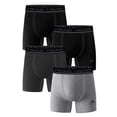 thumbnail image 1 of Men’s HEAD Air-Vent Performance Boxer Briefs, 4-Pack (Sizes S–XL), 1 of 6