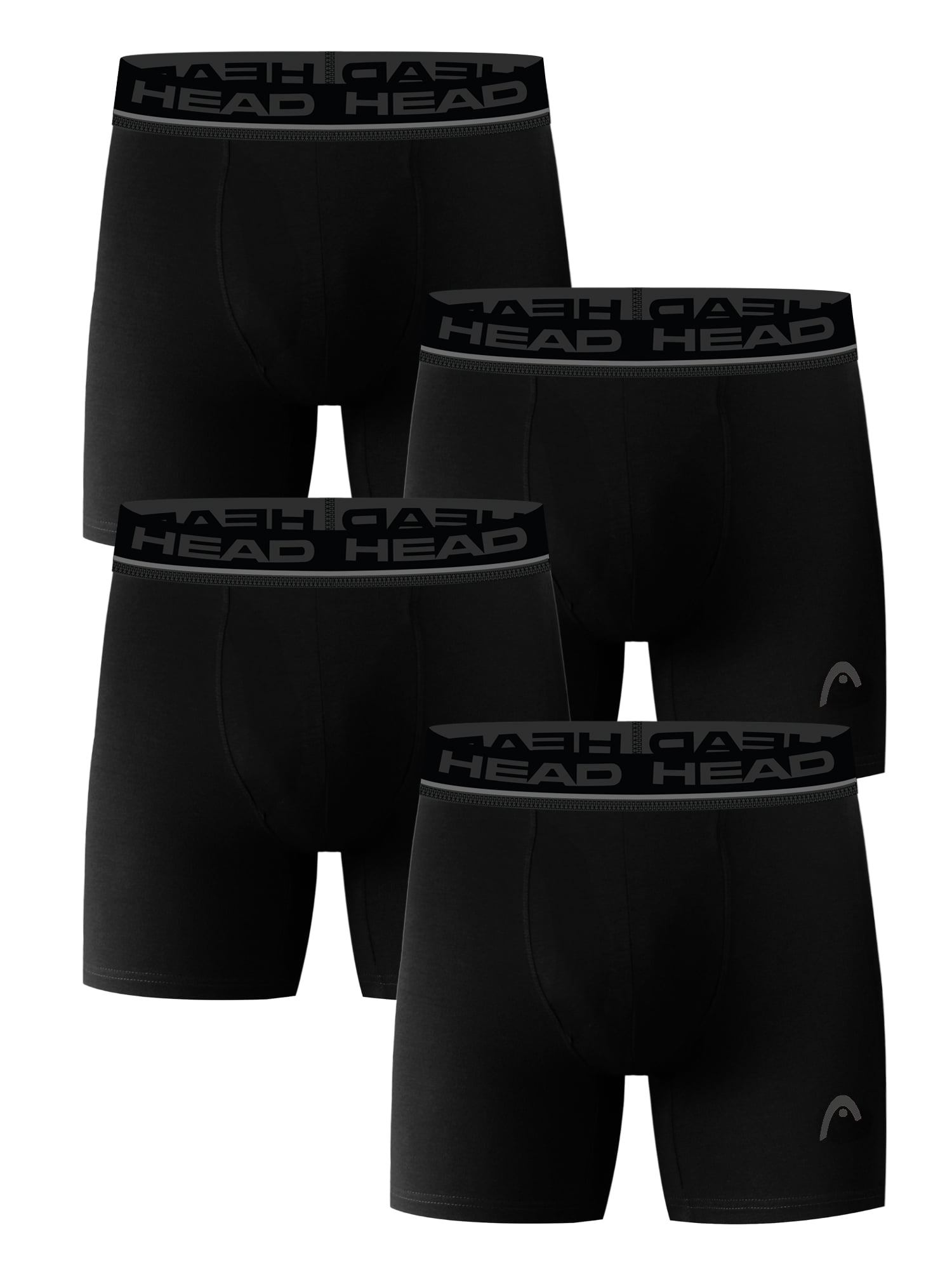 Men's HEAD All Over Mesh Performance Underwear Boxer Briefs, 4-Pack (Sizes S–XL)