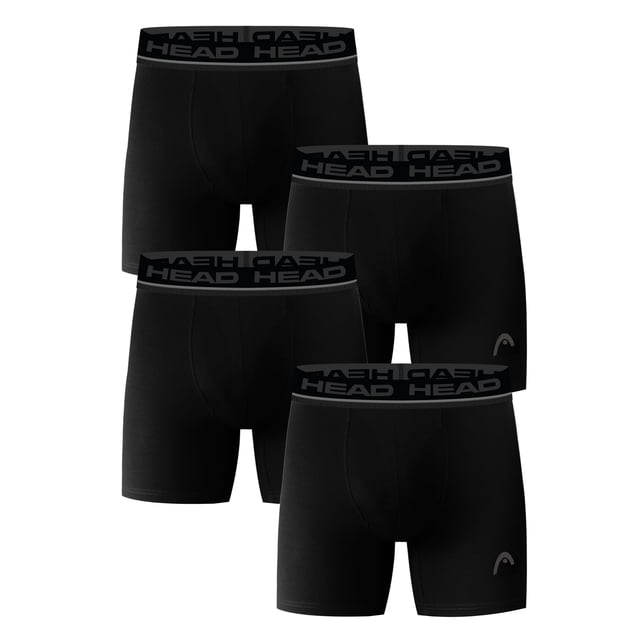 Men's HEAD All Over Mesh Performance Boxer Briefs, 4-Pack (Sizes S–XL)
