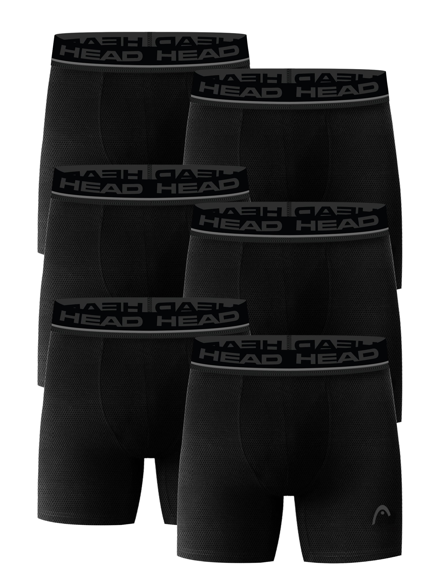 Men’s HEAD Performance Underwear Boxer Briefs with Fly, 4-Pack (Sizes S–XL)