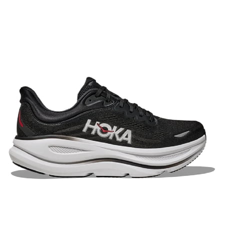 Hoka Bondi 9 Black / Vermillion 1162011-BKVR Men's Size 9.5