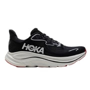 Mens HOKA Clifton 10 Black/Silver 1162030-BKSV - 7.5