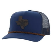 Mens HOOey Navy Dallas Cowboys State Patch Rope Trucker Adjustable Hat