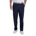 thumbnail image 1 of Men's Haggar® Cool Right® Performance Flex Classic-Fit Flat-Front Pants Color: Ink Size: 36X30, 1 of 4