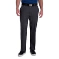 thumbnail image 1 of Men's Haggar® Cool Right® Performance Flex Classic-Fit Flat-Front Pants Color: Dark Gray Heather Size: 32X32, 1 of 4
