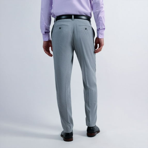 Men's Haggar® Cool Right® Performance Flex Slim-Fit Flat-Front Pants Color: Dark Gray Size: 30X29