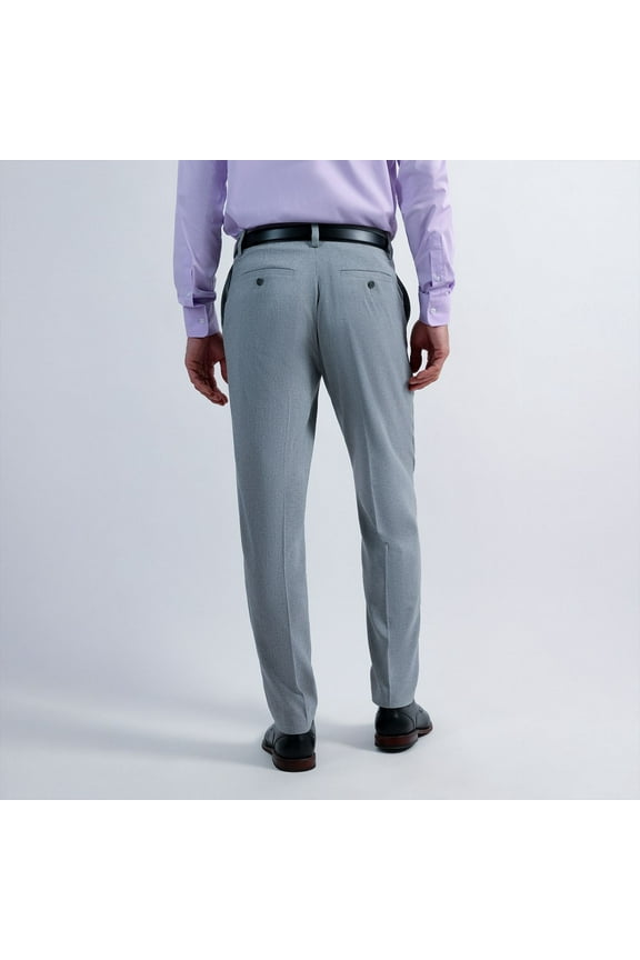 Men's Haggar® Cool Right® Performance Flex Slim-Fit Flat-Front Pants Color: Dark Gray Size: 30X29