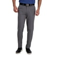 thumbnail image 1 of Men's Haggar® Cool Right® Performance Flex Slim-Fit Flat-Front Pants Color: Heather Gray Size: 33X30, 1 of 4