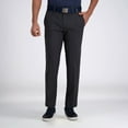 thumbnail image 1 of Men's Haggar® Cool Right® Performance Flex Straight-Fit Flat-Front Pants Color: Dark Gray Size: 40X30, 1 of 4