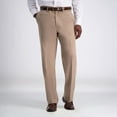 thumbnail image 1 of Men’s Haggar® Premium Comfort Expandable-Waist Classic-Fit Stretch Flat-Front Dress Pants, 1 of 4