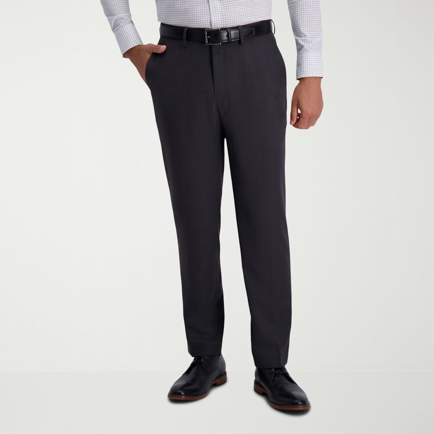haggar premium comfort slim fit flat front dress pant Haggar Men's Premium Comfort Dress Slim Fit Flat Front Pant