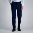 thumbnail image 1 of Men's Haggar® Premium Comfort Straight-Fit Flat-Front Dress Pants Color: Dark Navy Size: 33X32, 1 of 4