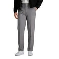 thumbnail image 1 of Men's Haggar® Premium Comfort Straight-Fit Flat-Front Dress Pants Color: Grey Size: 34X32, 1 of 4