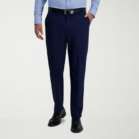 Men's Haggar® Smart Wash Repreve® Classic-Fit Suit Pants Color: Midnight Size: 38X30