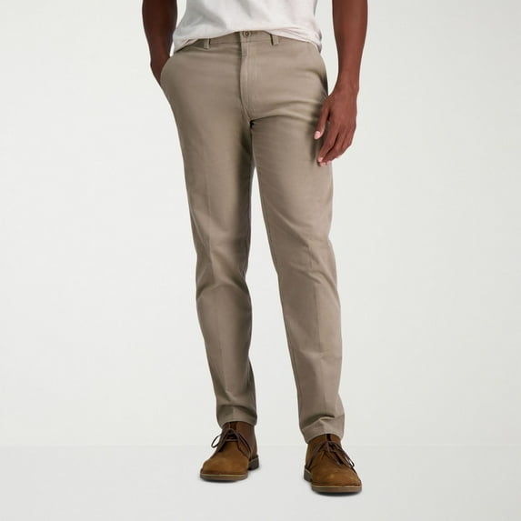 Men's Haggar® Straight Fit Stretch Corduroy Pants Color: Medium Khaki Size: 33X30