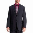 thumbnail image 1 of Men's Haggar® Travel Performance Tailored-Fit Stretch Suit Jacket Color: Black Size: 44 REG, 1 of 4