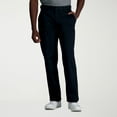 thumbnail image 1 of Men's Haggar®&nbsp;Wrinkle Free Performance Khaki Classic Fit Flat Front Pant Color: Black Size: 38X29, 1 of 4