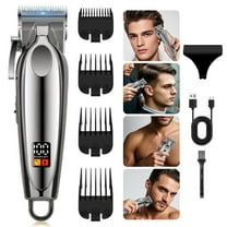 Men's Hair Clipper Kit with Adjustable Combs for Precision Styling and Fade Haircuts