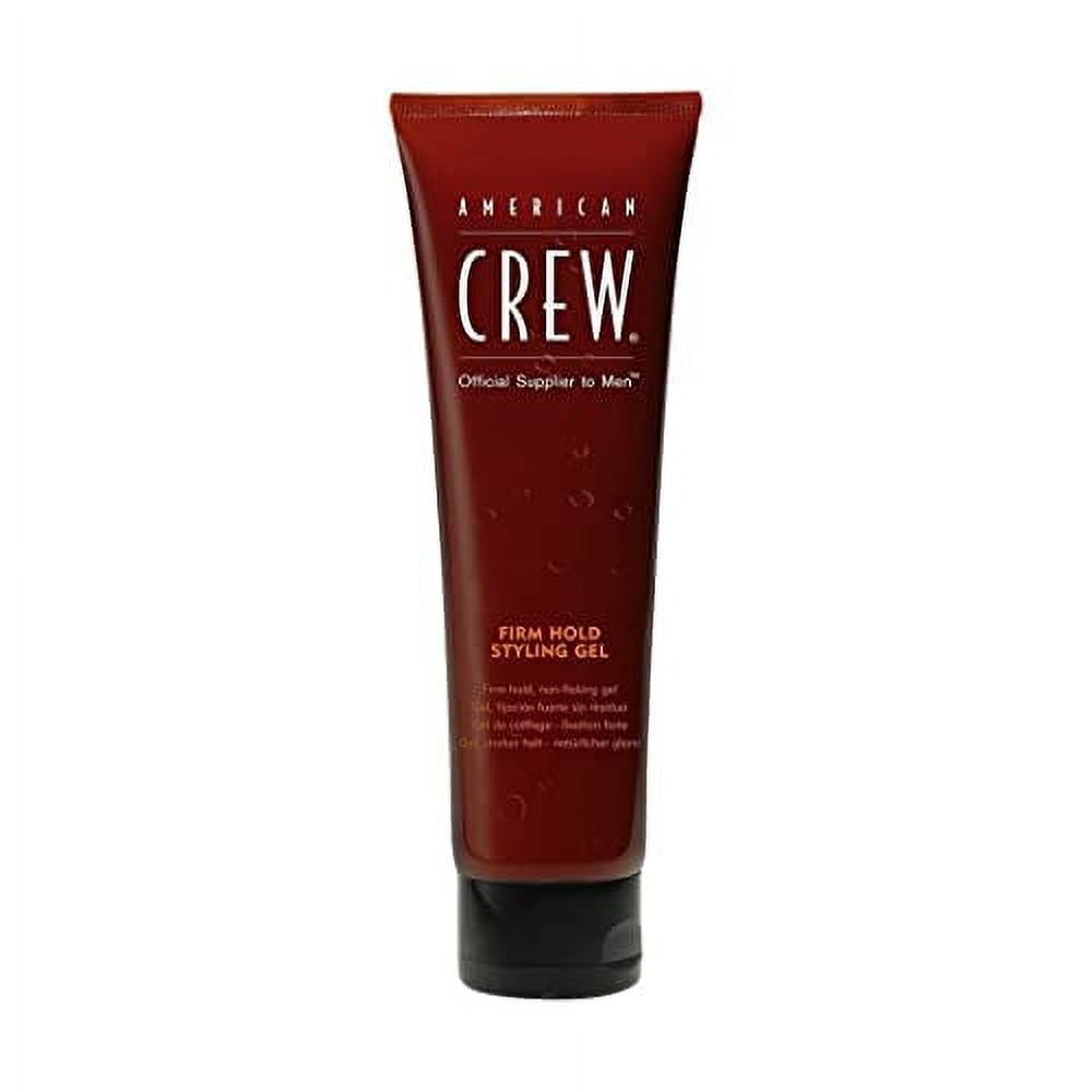 Men's Hair Gel by American Crew, Firm Hold, Non-Flaking Styling Gel, 8. ...