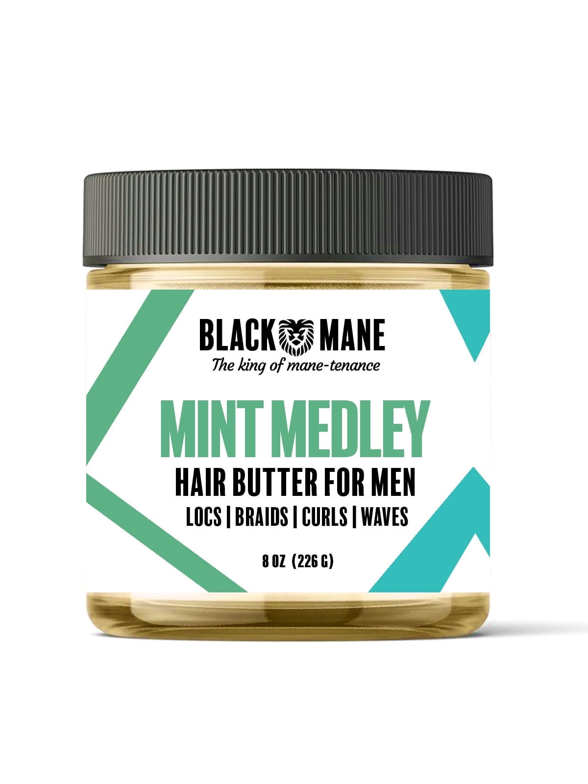 Men's Hair Oil For Dry Hair; Wave Grease For Men; Natural Peppermint and Tea Tree Hair Butter Pomade For Men;  Men's Hair Products