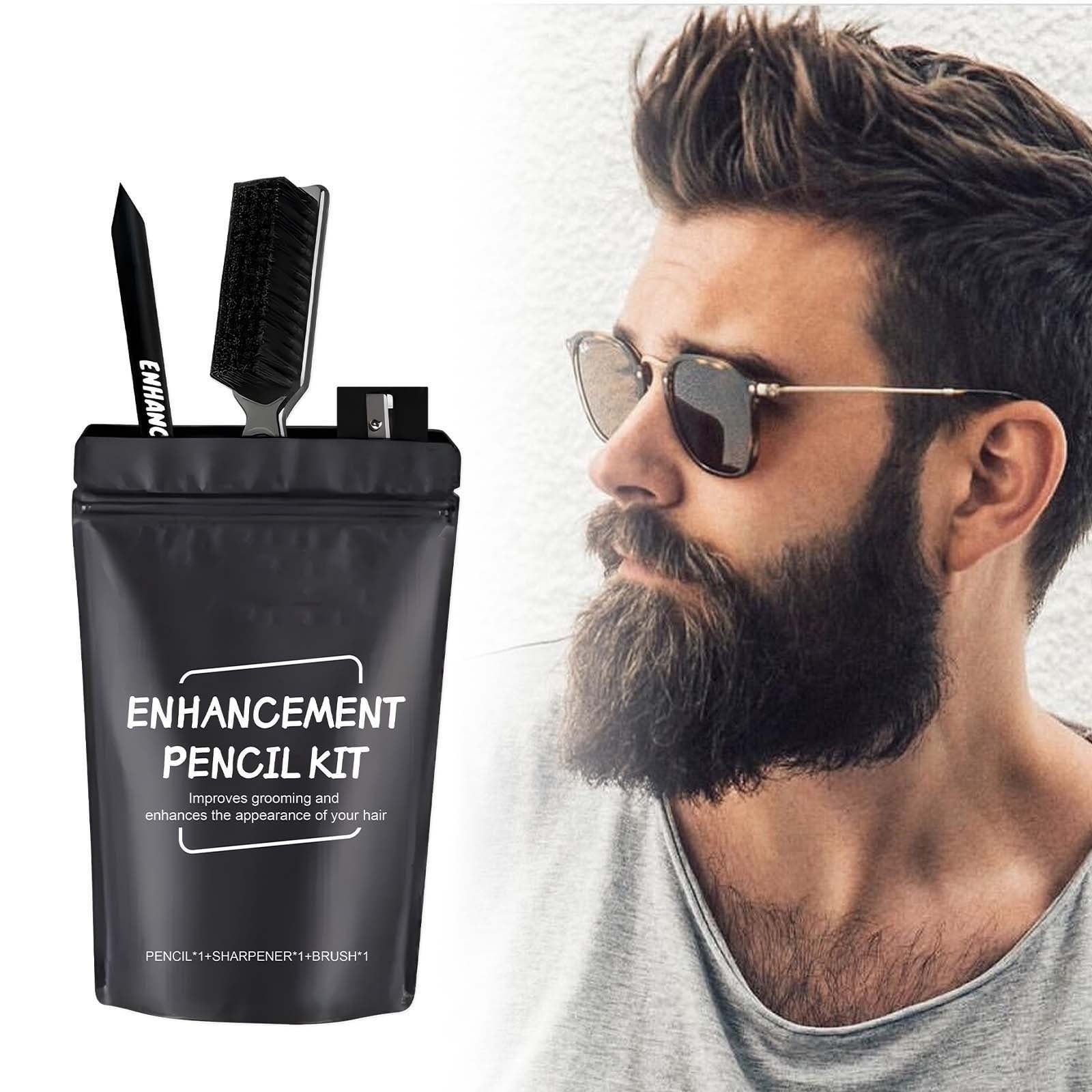 Men's Hairline Pencil Enhancer Kit for Precise Line Filling and Beard ...
