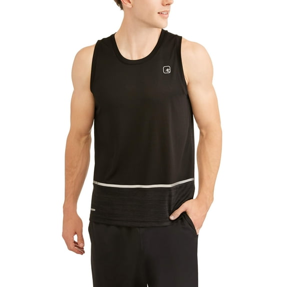 Men's Half-Court Performance Workout Tank Top Activewear Shirt