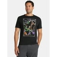 thumbnail image 1 of Halloween Men's Grim and Glamour Graphic Tee from Way to Celebrate, Sizes XS-3XL, 1 of 5