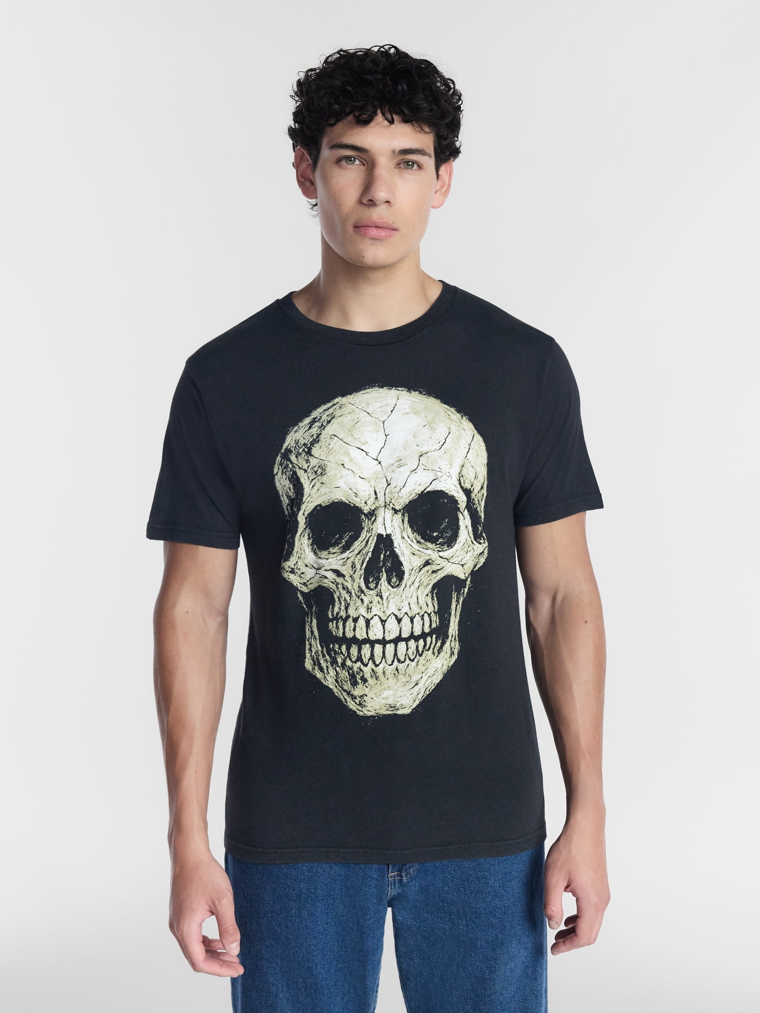 Halloween Men's Web Greometry Graphic Tee from Way to Celebrate, Sizes XS-4XLT