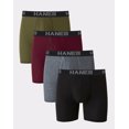thumbnail image 1 of Hanes Boxer Brief 4-Pack Ultimate Comfort Flex Fit Total Support Pouch Tagless, 1 of 6