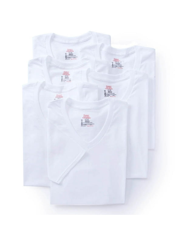 Hanes V-neck T-shirts