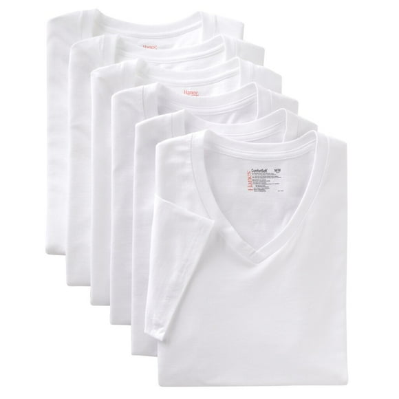 Hanes V-neck T-shirts