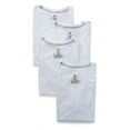 thumbnail image 1 of Men's Hanes UBT2W4 Ultimate Comfortblend V-Neck T-Shirts - 4 Pack (White S), 1 of 2