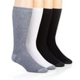 thumbnail image 1 of Men's Hanes ULC188 Ultimate Fresh IQ X-Temp Crew Socks - 8 Pack (white/black/grey 6-12), 1 of 4