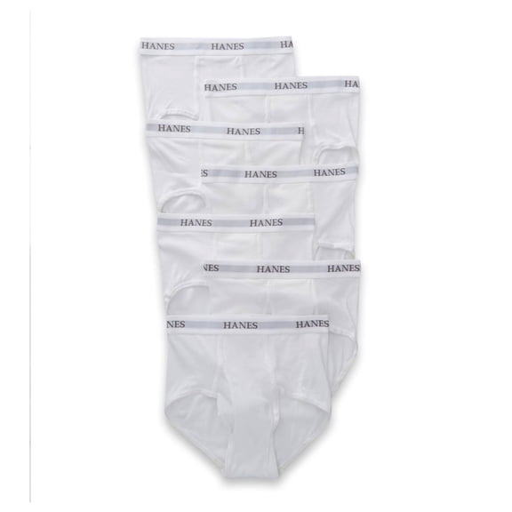 Hanes Men's Platinum Core Briefs White Size Small