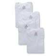 thumbnail image 1 of Men's Hanes YXT2W4 Combed Cotton V-Neck T-Shirts - 4 Pack (White M), 1 of 1
