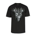 thumbnail image 1 of Men's Hanging Out Skulls in Chains Short-Sleeve T-Shirt, Black Medium, 1 of 1