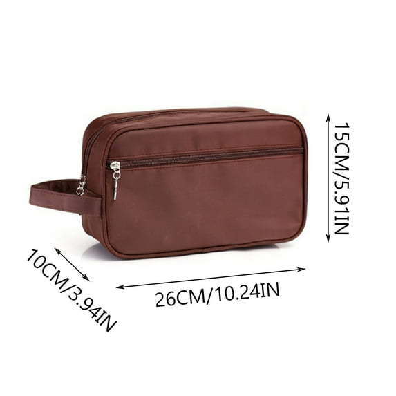 Men's Hanging Toiletry Bag - Waterproof Compartments Toiletry Bag for Shaving/Grooming Essentials & Business Trips