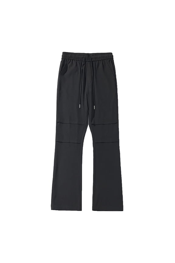 Men's Harem Pants Casual Loose Fit Comfortable Straight Leg Micro Paratrooper Pants for Autumn Winter Outdoor Sports Wear