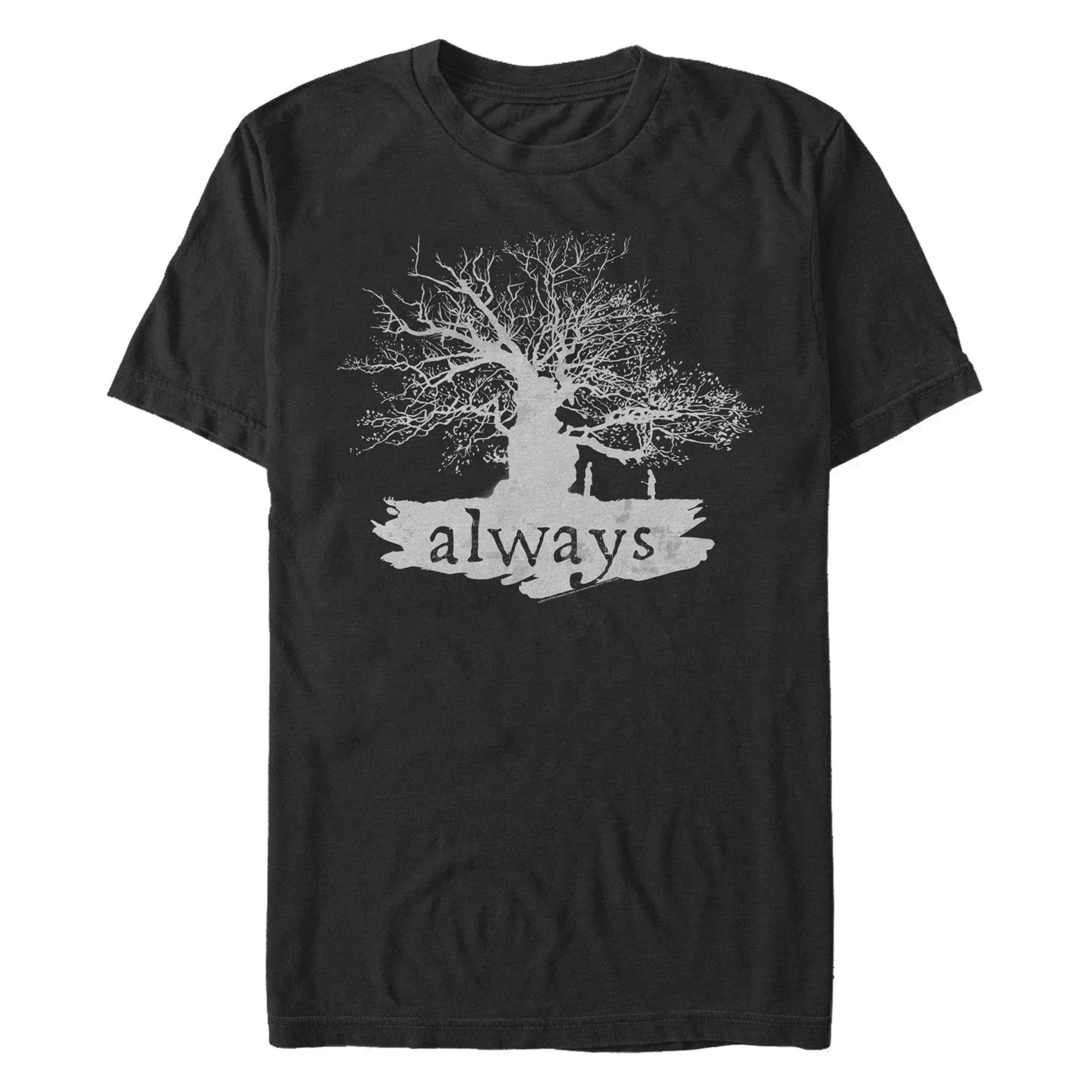 Men's Harry Potter Always Tree Graphic T-Shirt - Walmart.com